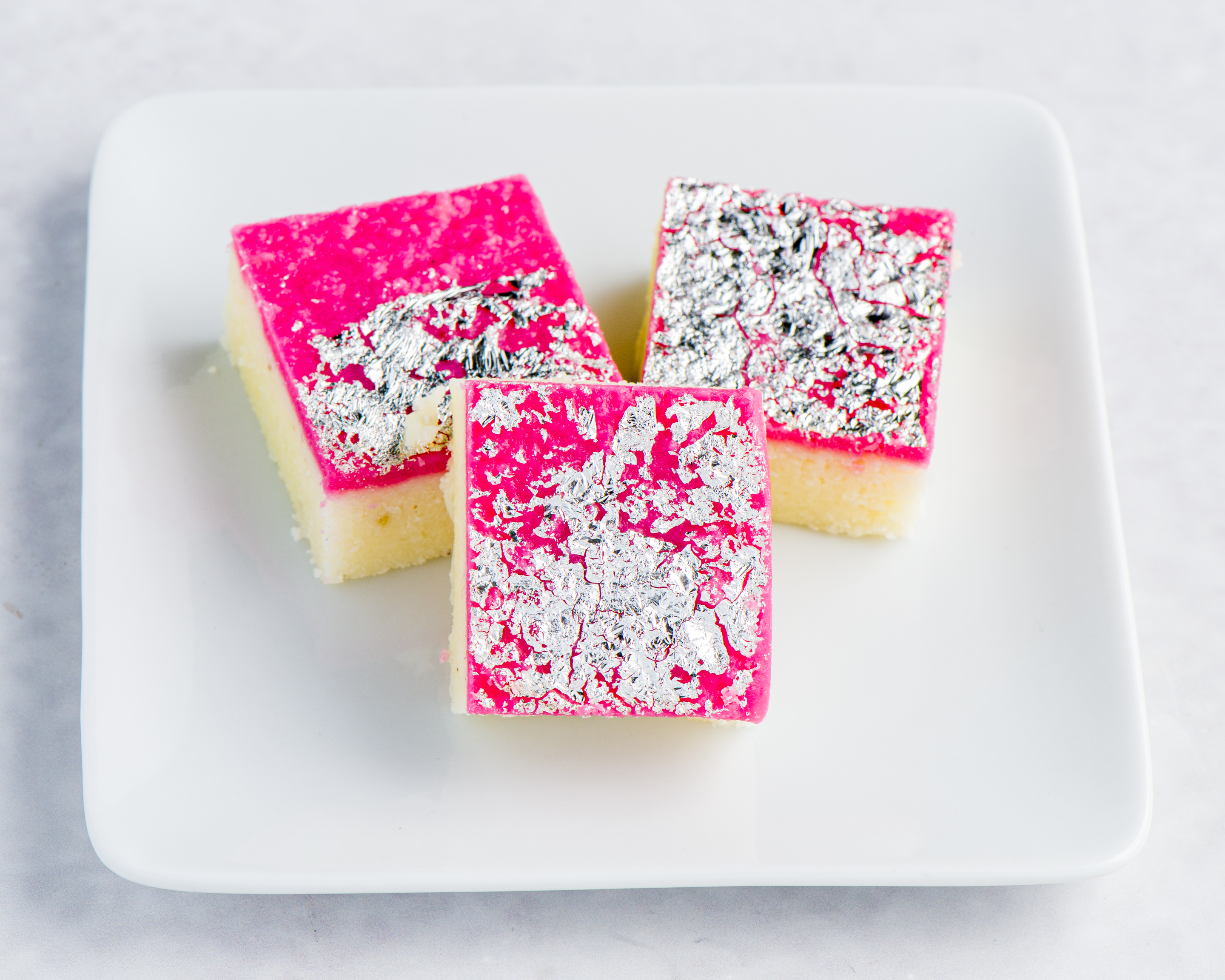 Coconut Burfi (Pink & White)