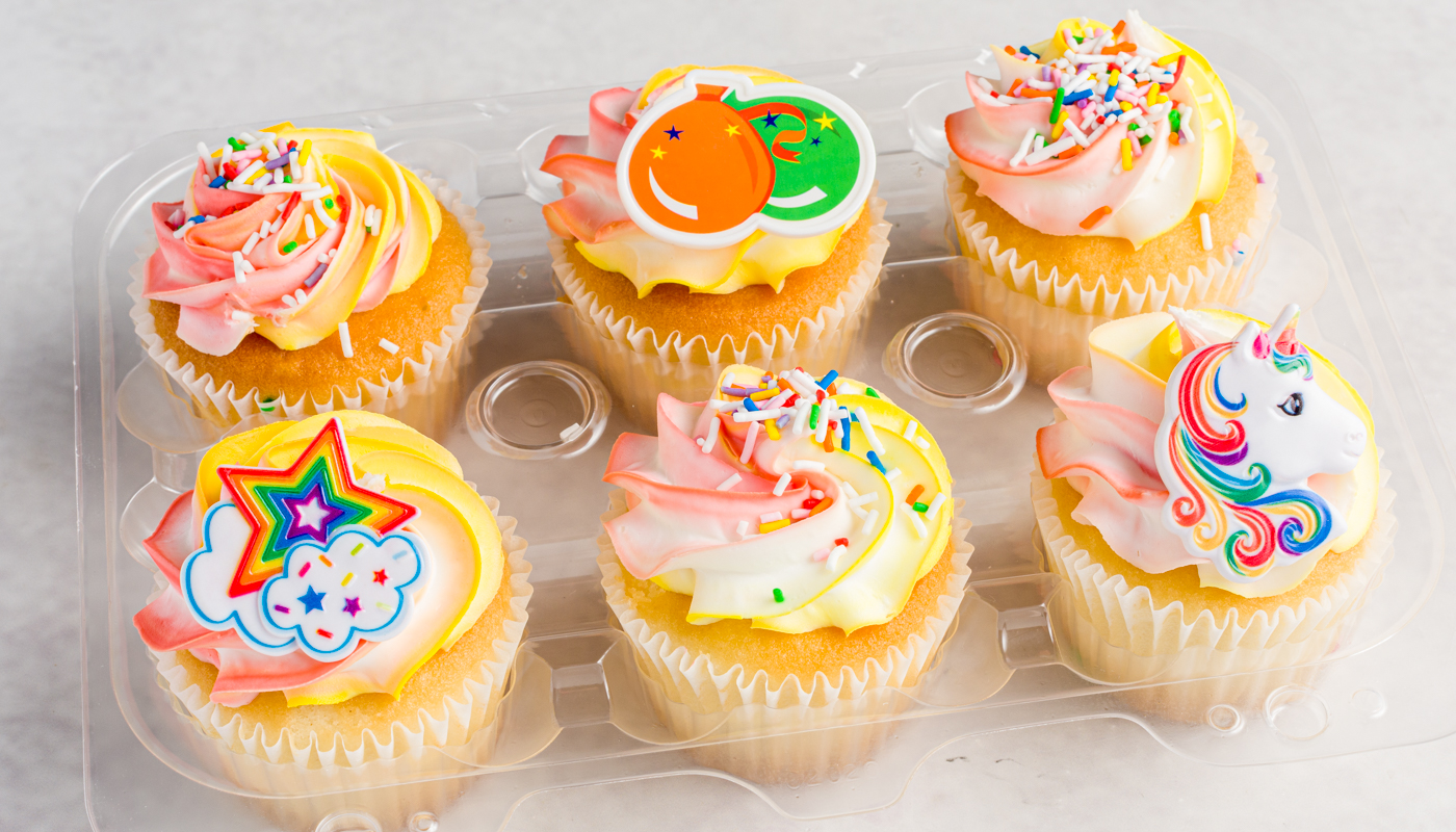 Vanilla Cup Cakes 6pk