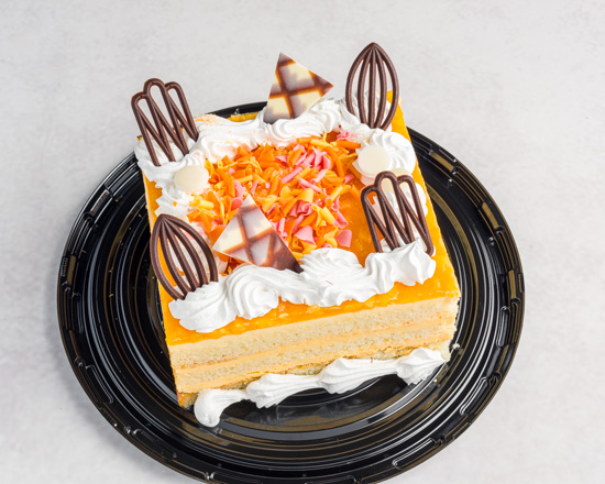 Mango Square 5" Cake