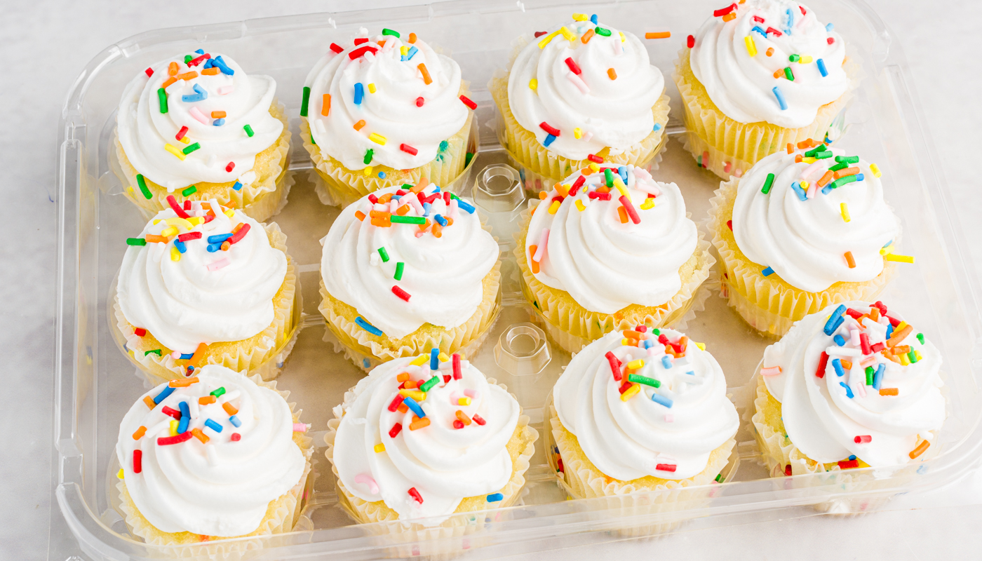Vanilla Cup Cakes 12pk